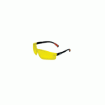 عینک ایمنی توتاص با دسته ضد لغزش مدل AT113 لنز زرد