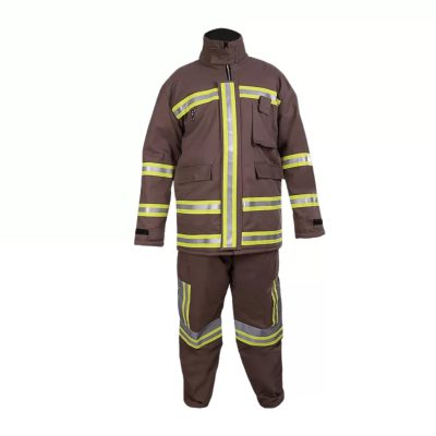 لباس عملیاتی آتش نشانی رنگ خاکی